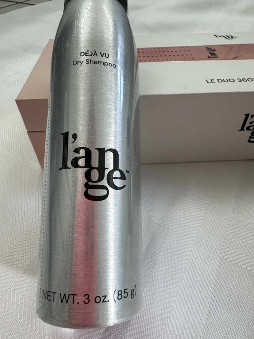 Lange Blush Le Duo 360 Airflow Hair Straightener / Styling Iron. 3 Piece Set.
